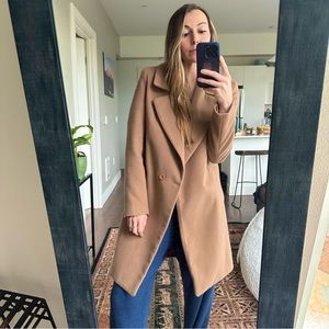 Camel Peacoat